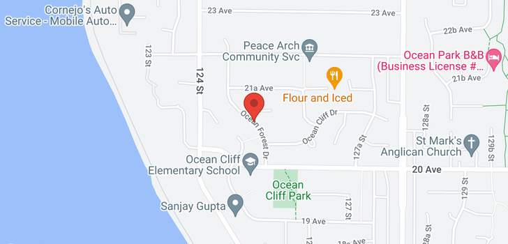 map of 2069 OCEAN FOREST DRIVE